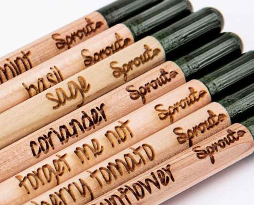 Sprout Pencils - Custom printed plantable pencils