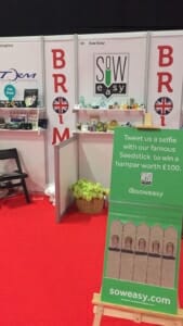 Sow Easy Stand at Merchandise World 2018