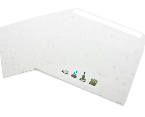 Seed Paper Custom Envelopes