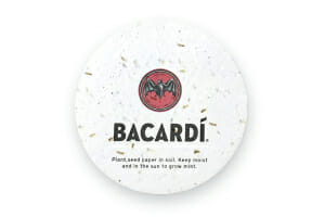 Seed Paper Coaster - Barcadi