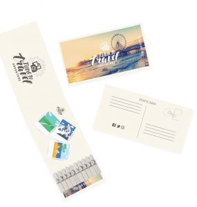 Travel & Tourism - Postcard Seedstick Shapes
