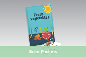 Printed Seed Packets