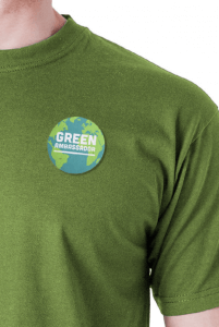 Biodegradable Button Badges made from Seed Paper