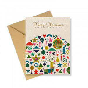 Sustainable Corporate Christmas Cards - Plantable Seed Paper Christmas Cards