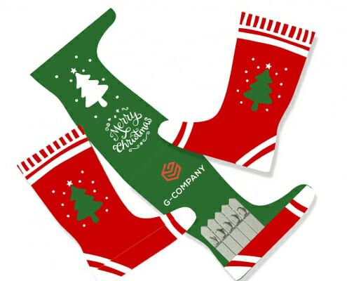 Corporate Christmas Gifts - Christmas Stocking Seedsticks