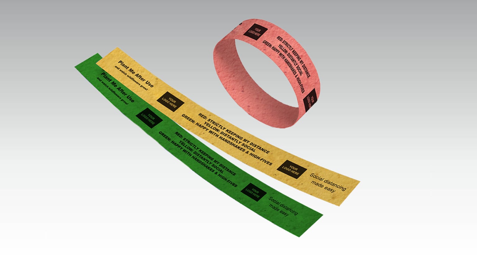 SoweasySocialdistancewristbands_SeededPaperWristbandGroup
