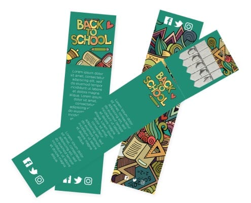 Back to School Bookmark