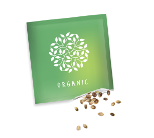 Small Printed Seed Packet with Gloss Finish