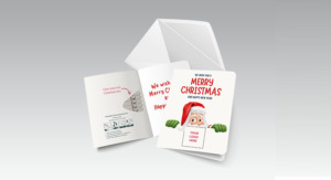 Christmas cards with Seedstics