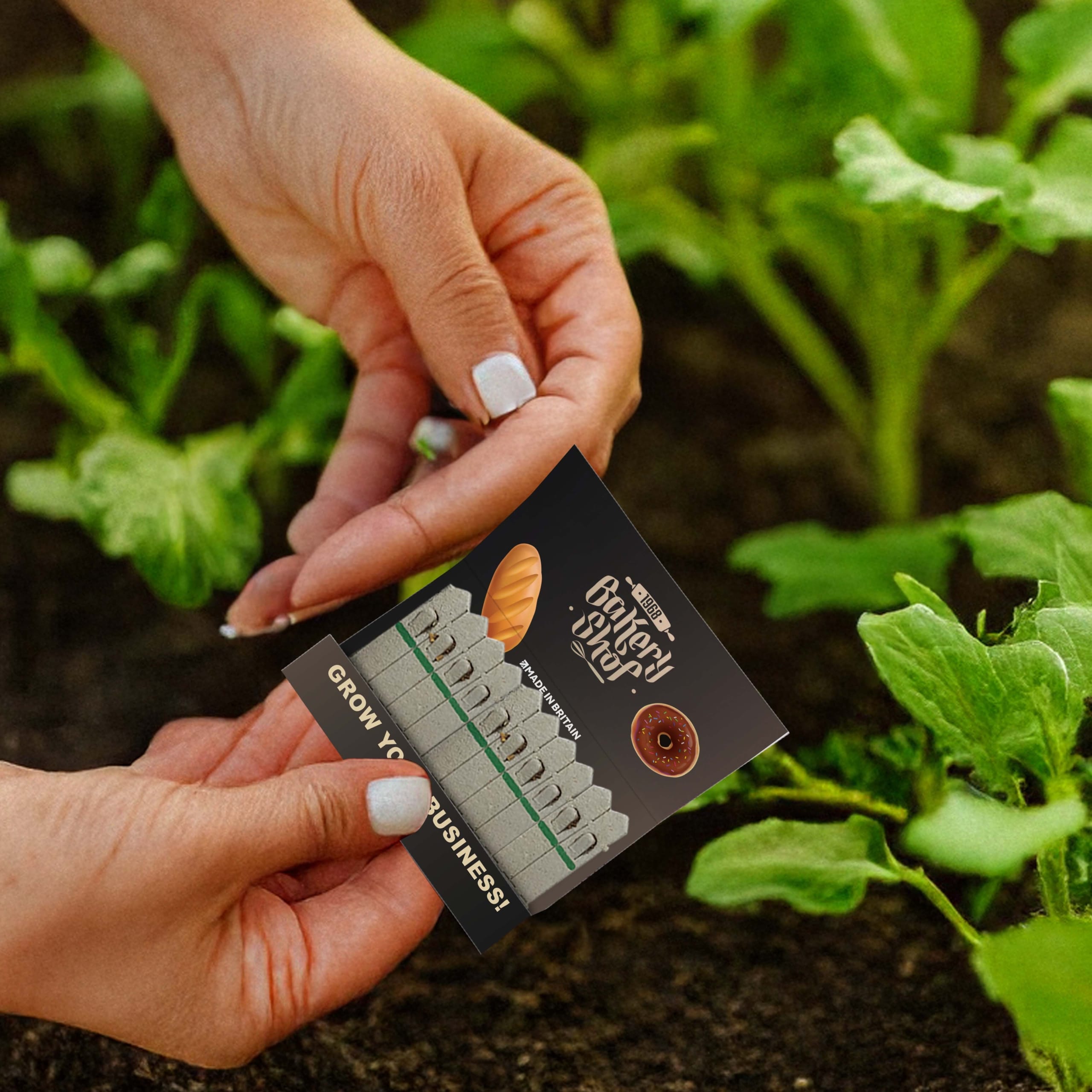 Medium Standard Seedstick - Example Artwork (3D) (SST-002) Lifestyle