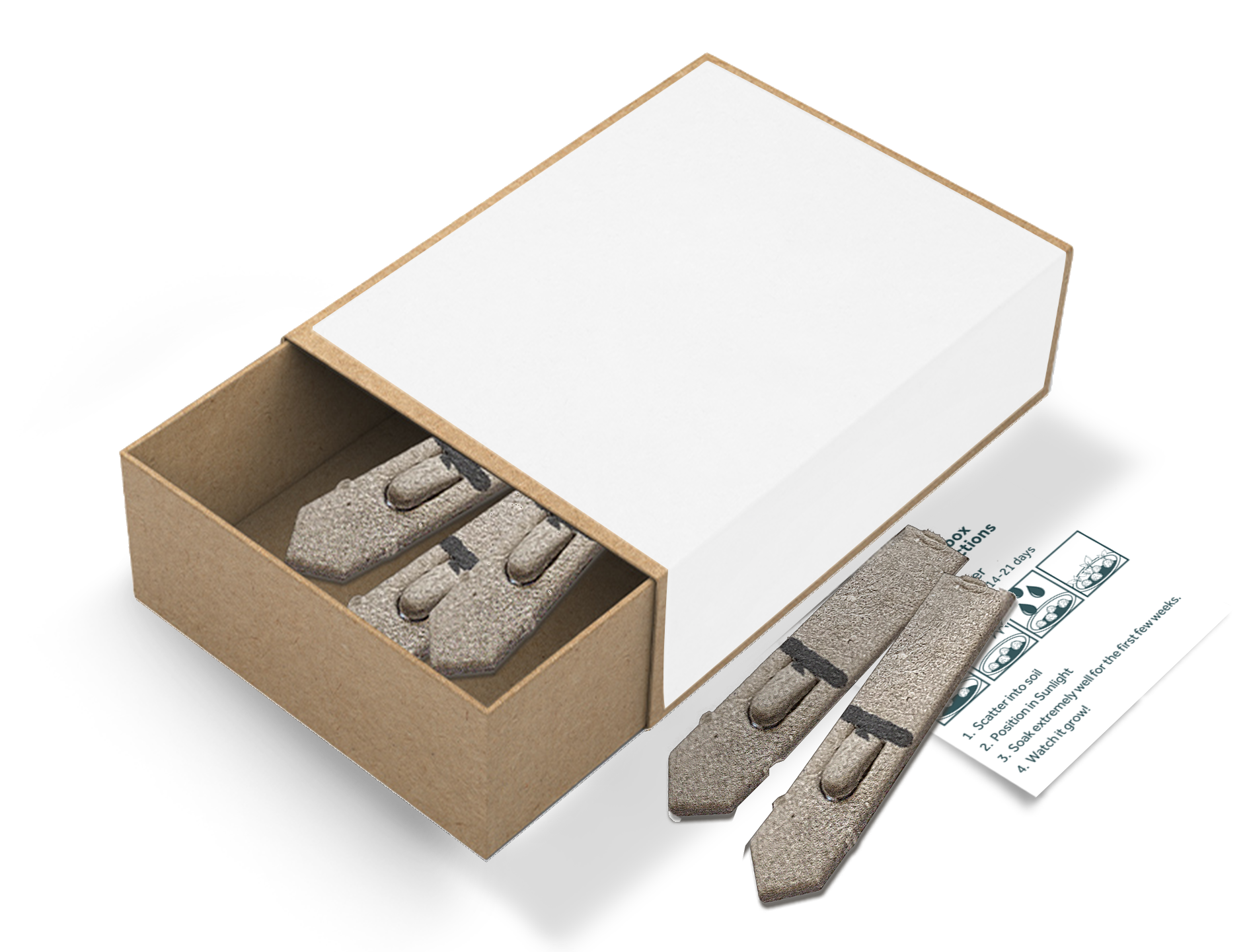 Matchbox Seedsticks®- Example Artwork (3D) (GGS-005) Unbranded