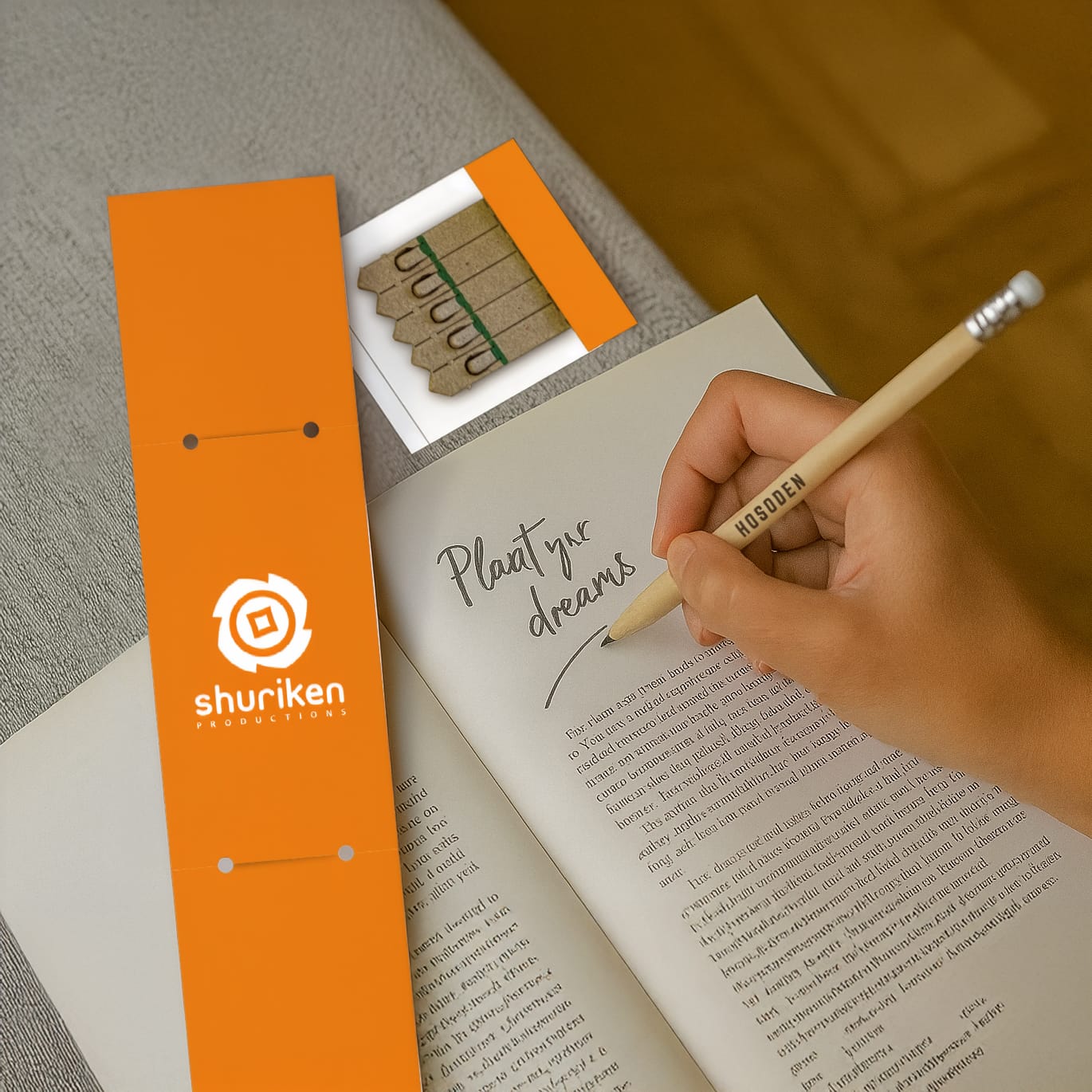 Pencil Seedsticks - Example Artwork (3D) (STA-015) Lifestyle