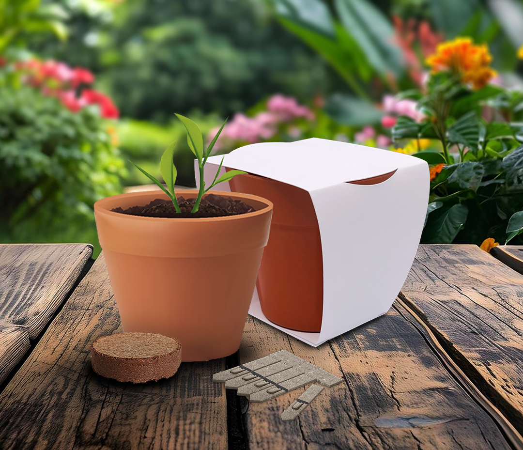 Recycled Pot Gardens - Example Artwork (3D) (GKS-017) Lifestyle Unbranded