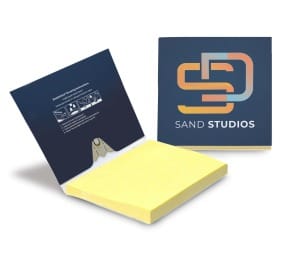 Branded Sticky Note Pad