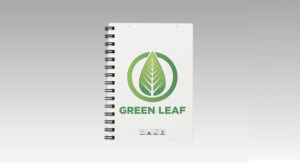 A6 Notebook made with Seedpaper