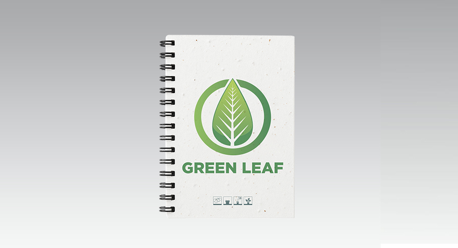 A6 Notebook made with Seedpaper
