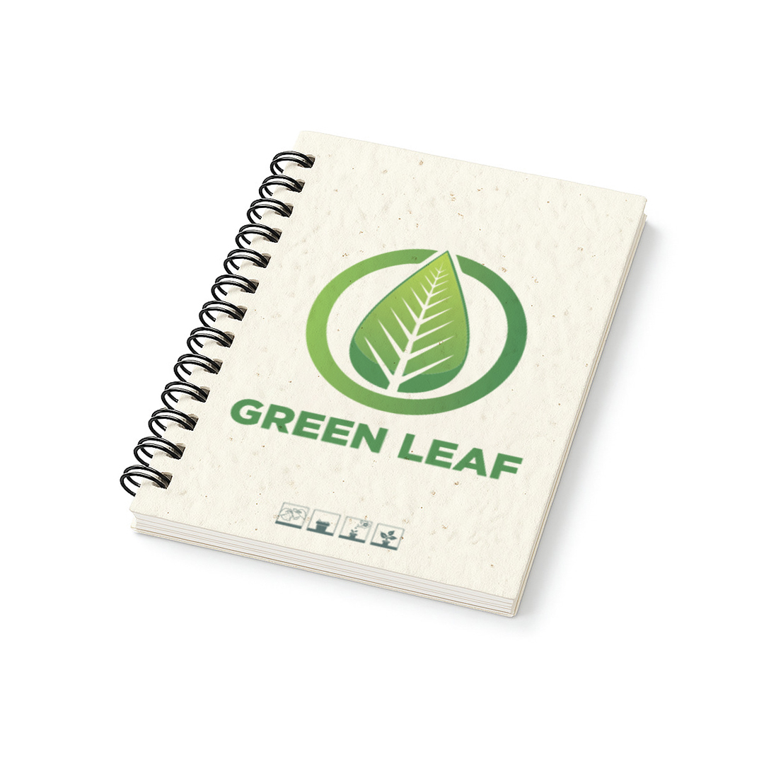 Seeded Paper Notepad A6 - Example Artwork (3D)_2 (SPR-056)