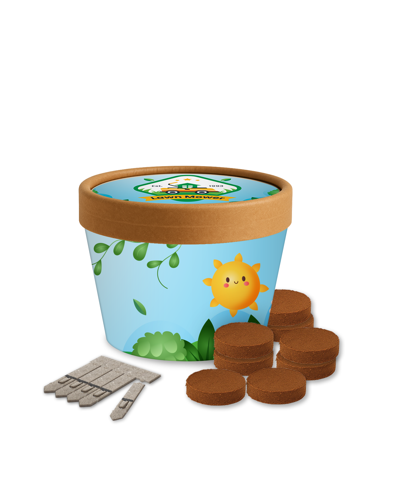 Desktop Cup Gardens - Example Artwork (3D) (GKS-031)