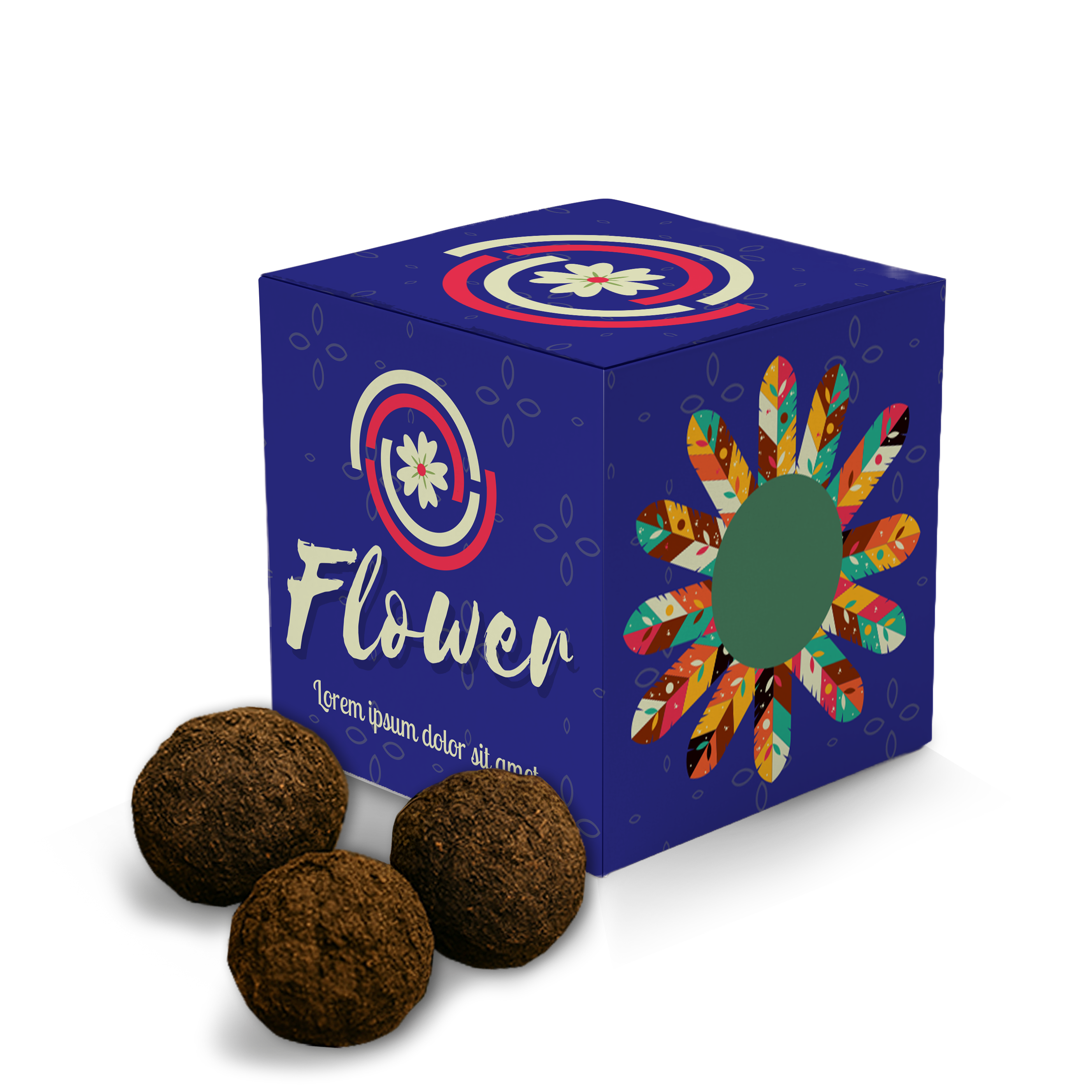 Seed Ball Cubes - Example Artwork (3D) (GGS-009)