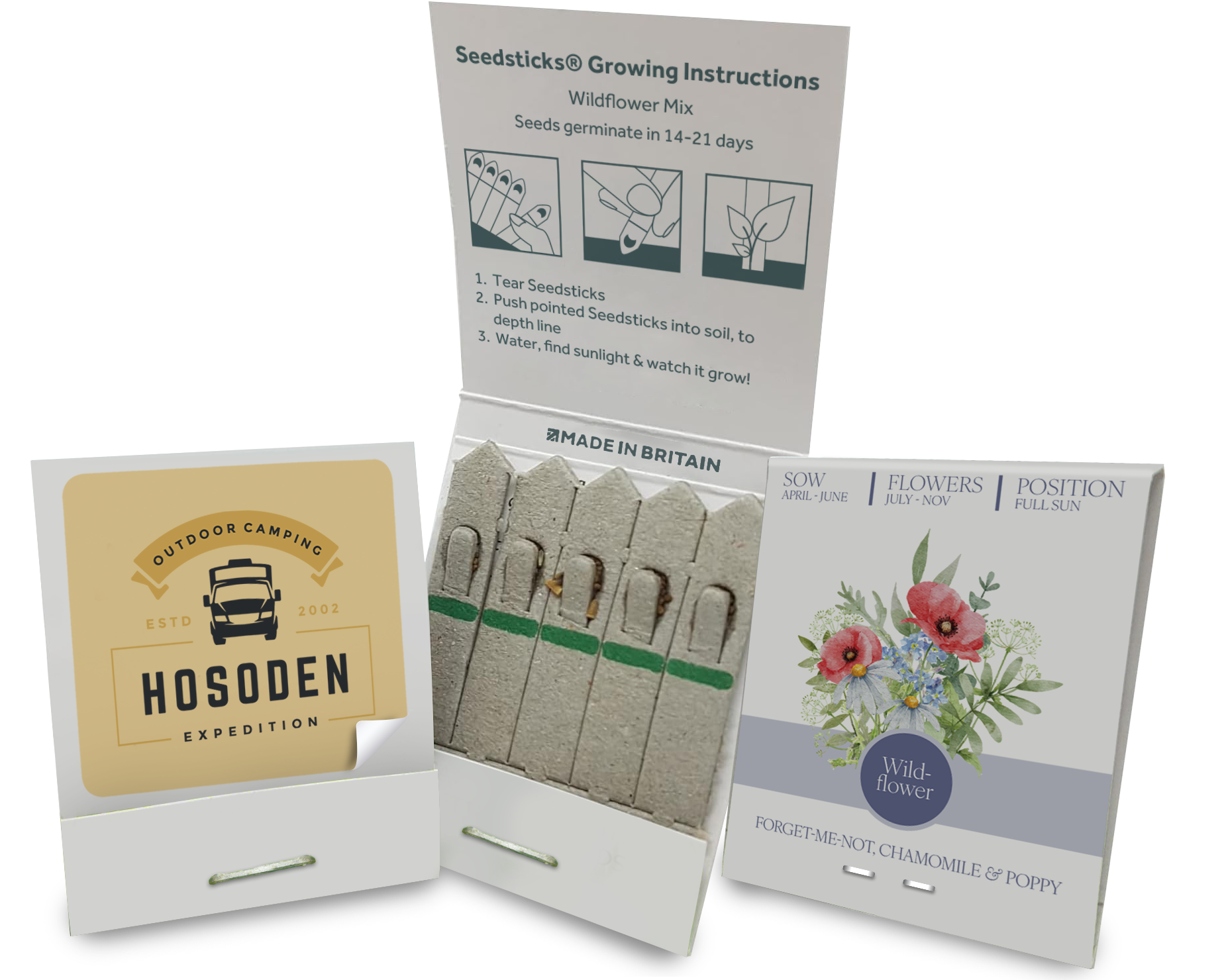 Essentials Small Standard Seedsticks (Wildflower)