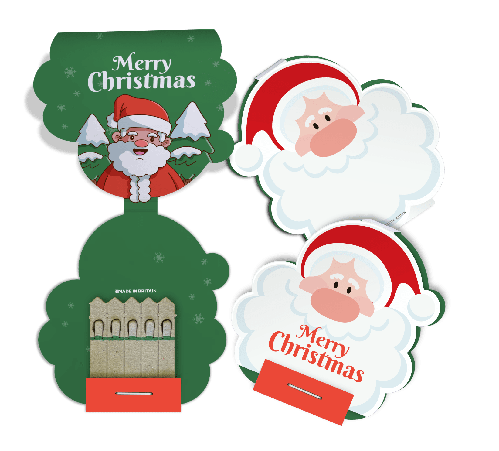 Santa Seedsticks - Example Artwork (3D) (CHR-003)