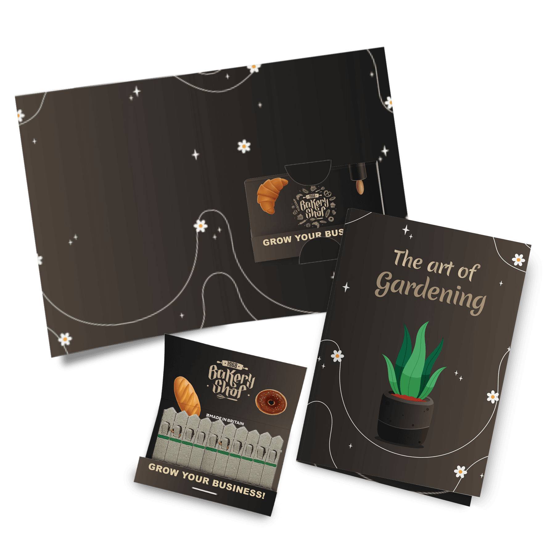 Medium Seedsticks Booklets - Example Artwork (3D) (STA-016)