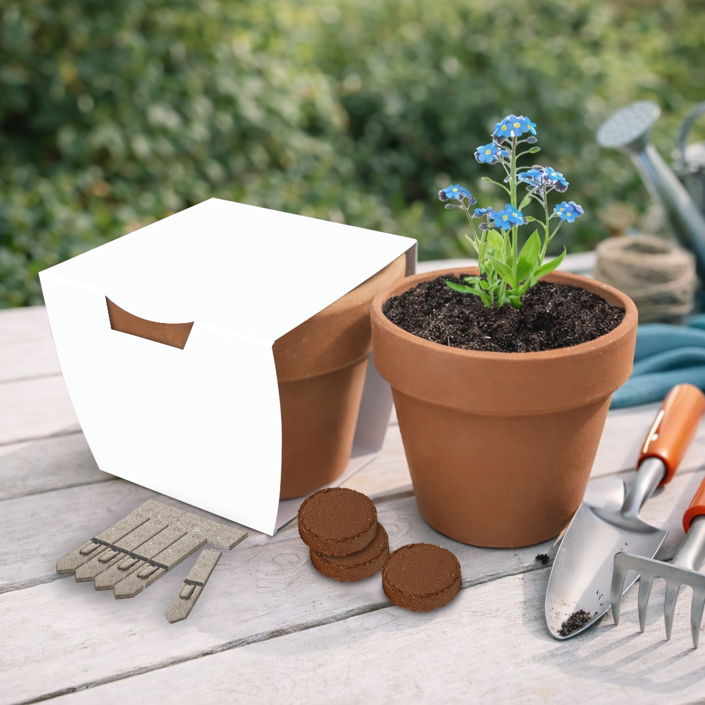 Large Clay Pot Gardens - Example Artwork 3D (GKS-033)-Lifestyle Unbranded