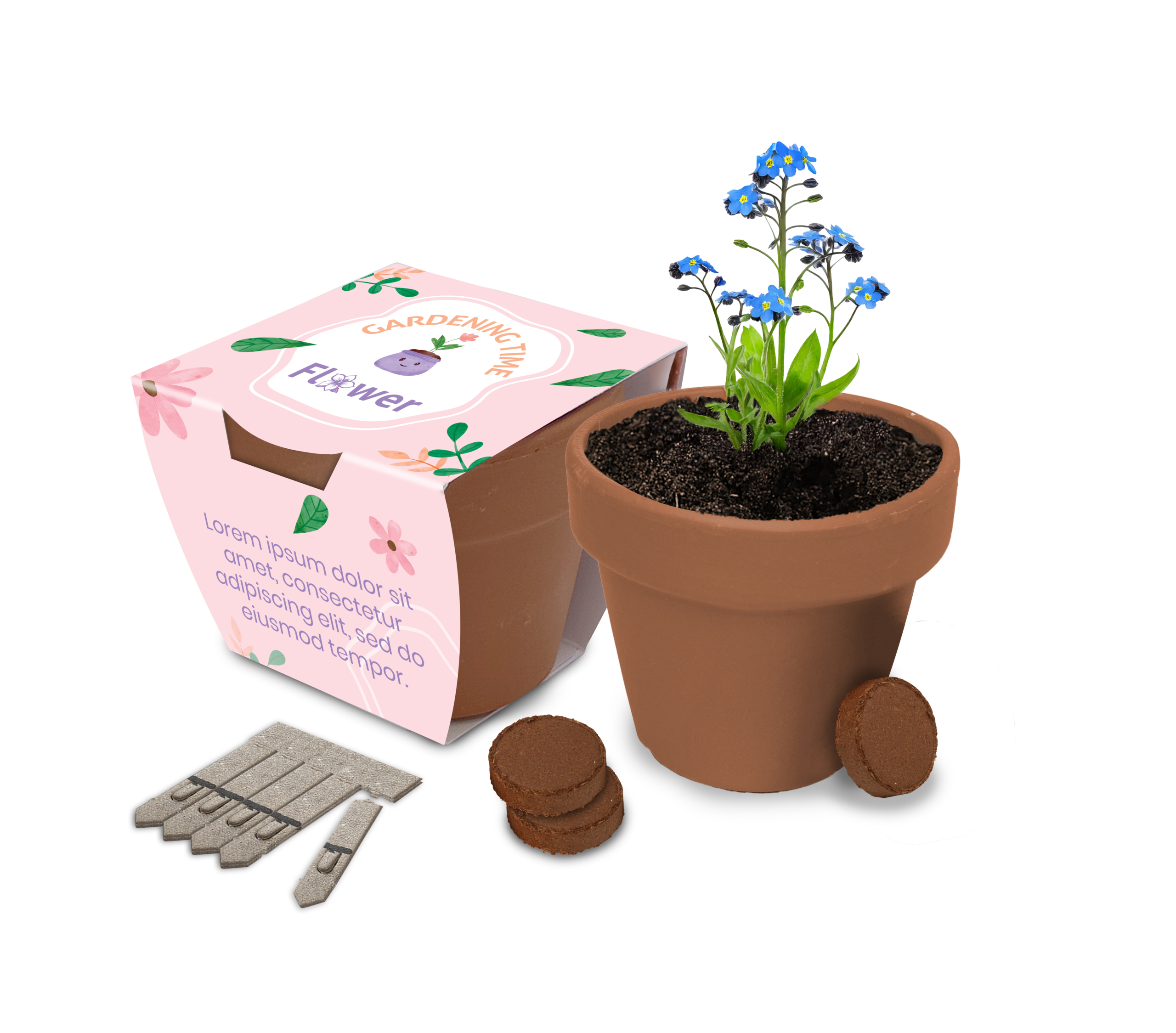 Large Clay Pot Gardens - Example Artwork 3D (GKS-033). (1)