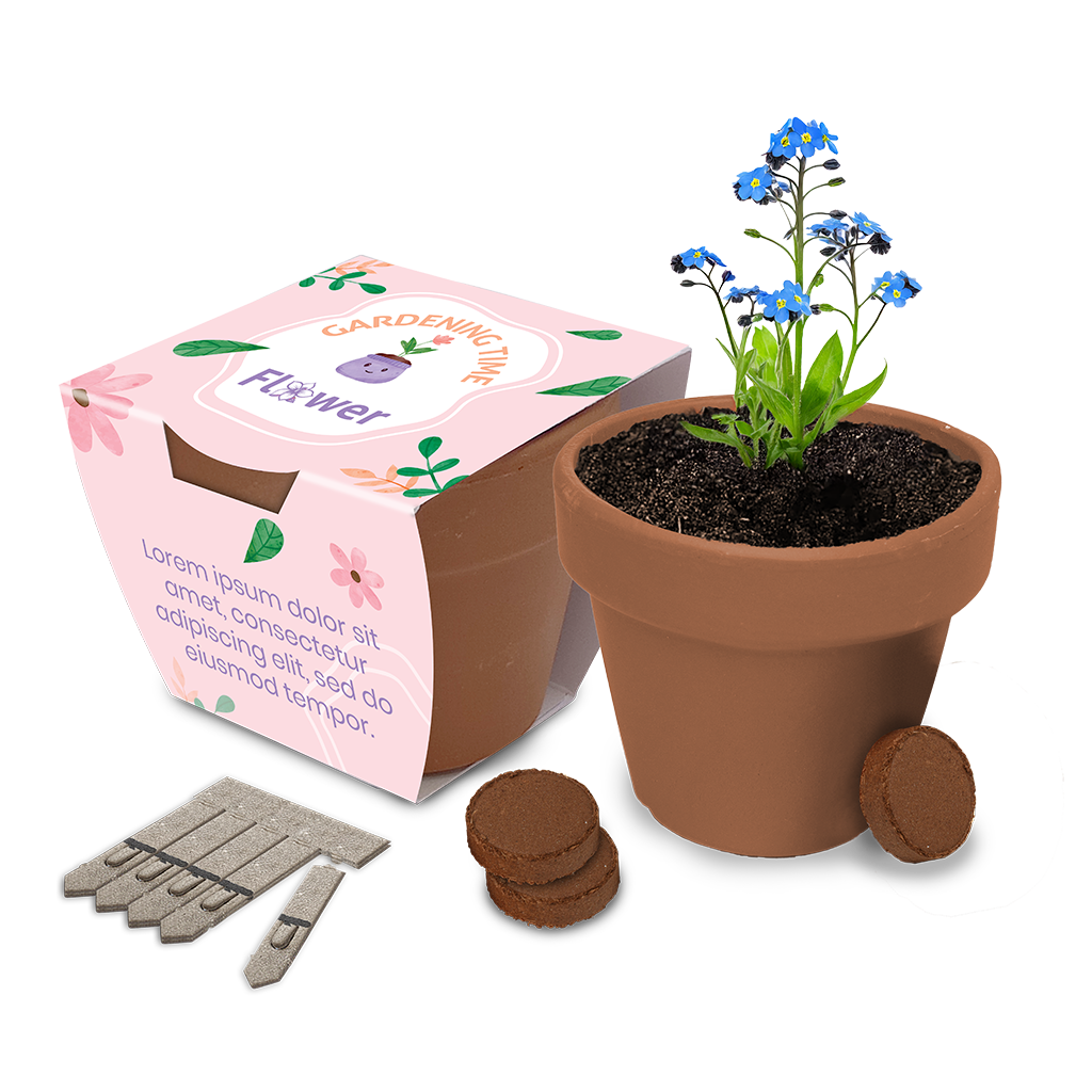 Large Clay Pot Gardens - Example Artwork 3D (GKS-033)