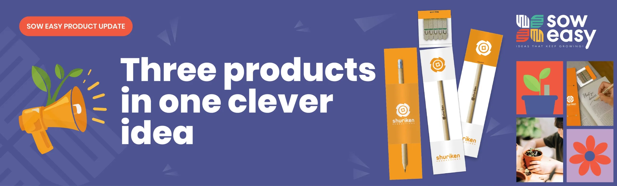 Sow Easy | Branded Plants & Seeds | Eco-Friendly Promo Products