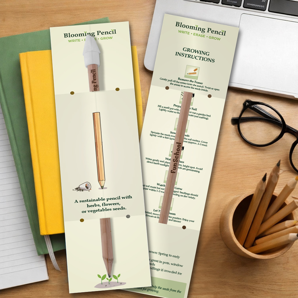 Blooming Pencil with Standard Sleeve - Example Artwork (3D) (STA-020) Lifestyle