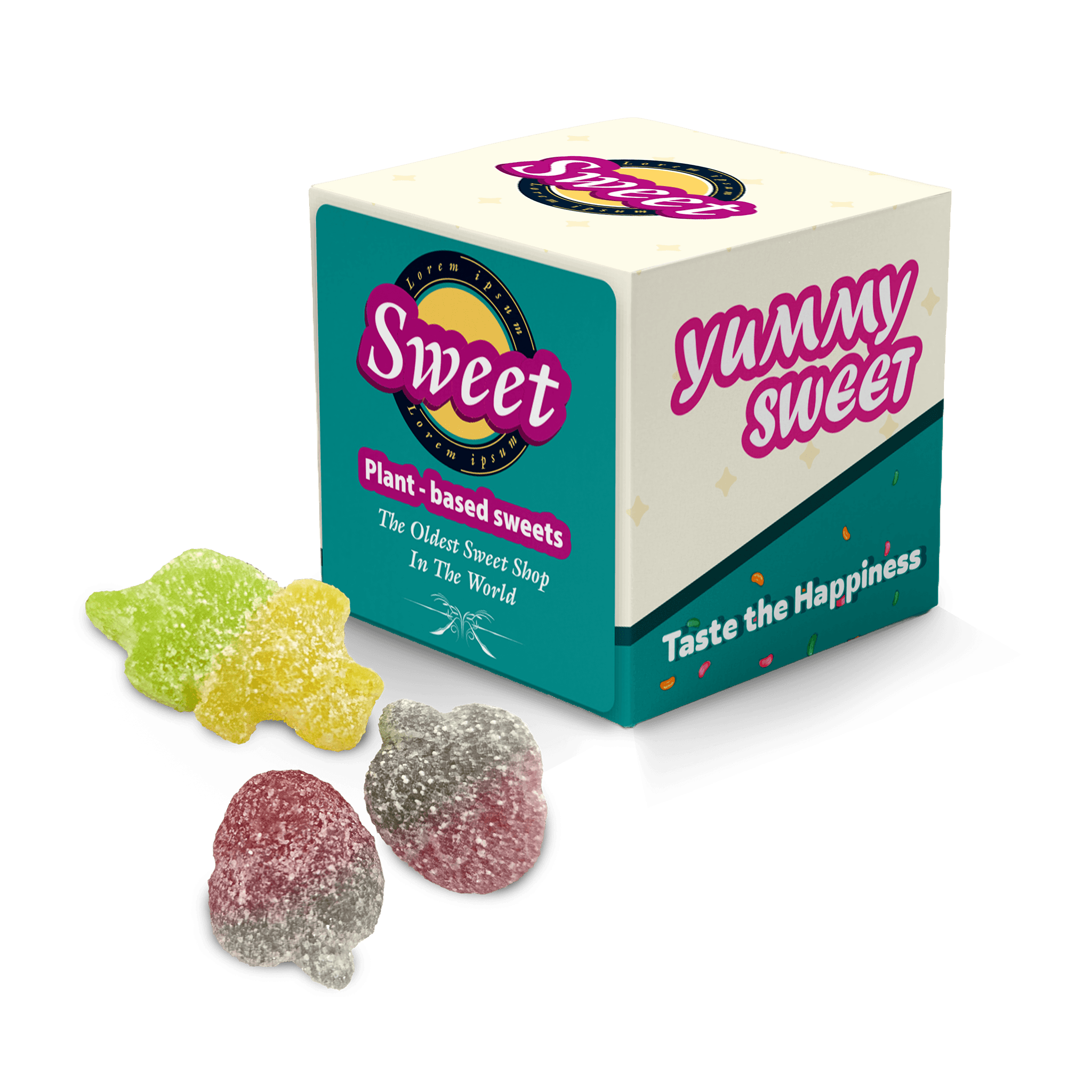 Sweet Cubes - Example Artwork (Fizzy mix) (3D) (CON-001)