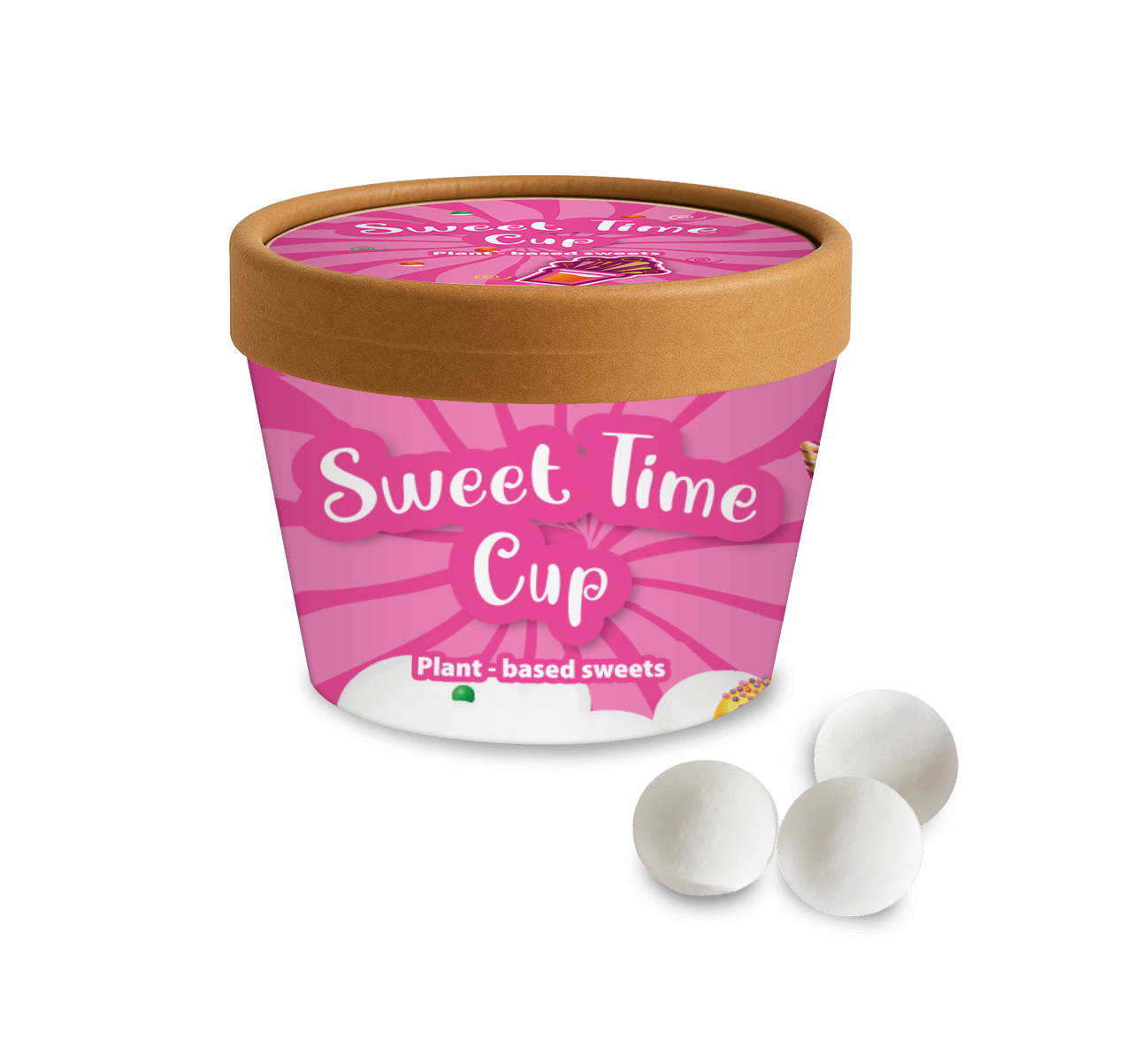 Sweet Cup - Example Artwork Kraft (3D) (Imperial mints) (CON-003)