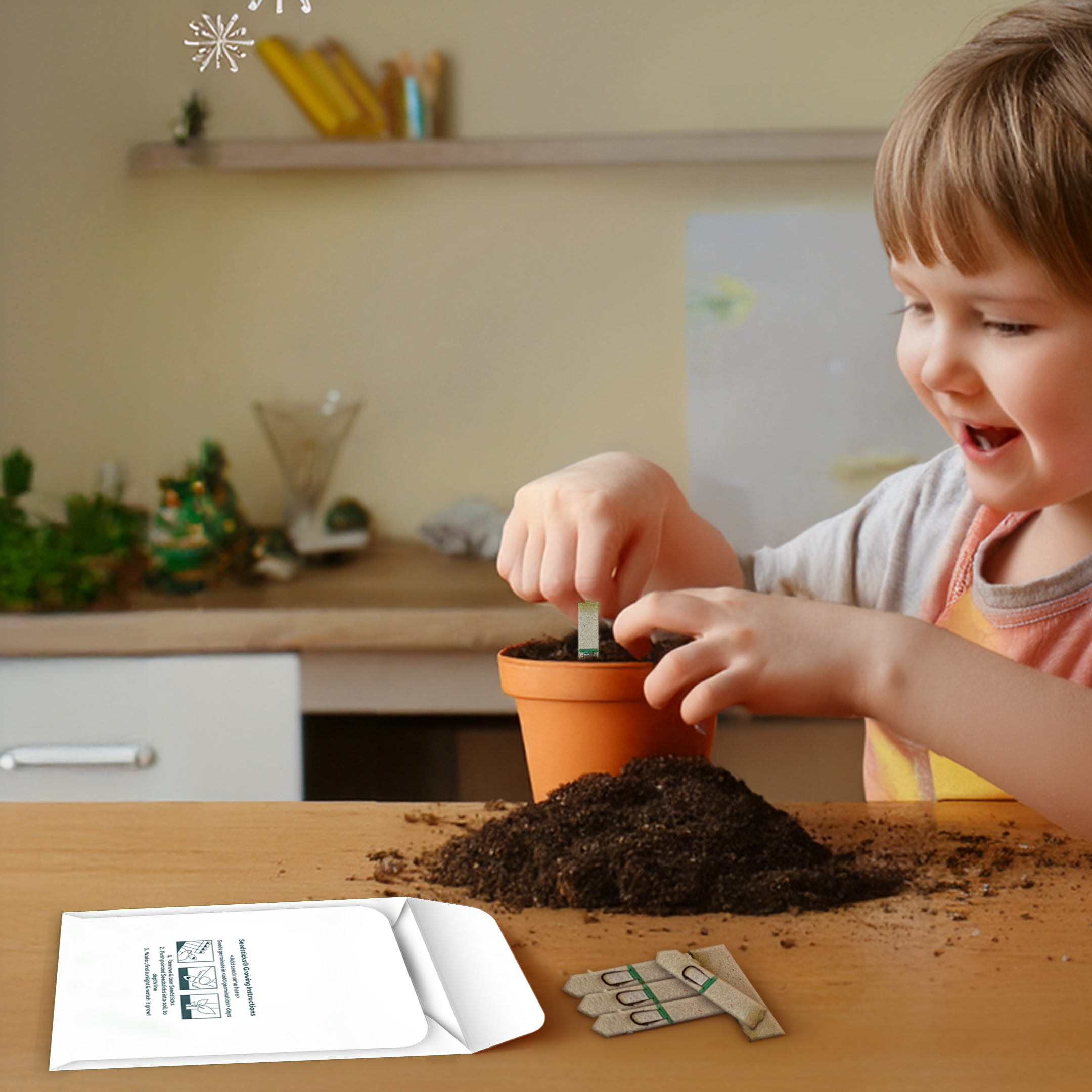 Medium Seed Packet Envelope - Gloss - Example Artwork (3D) (SPK-021) Lifestyle Unbranded.jpg