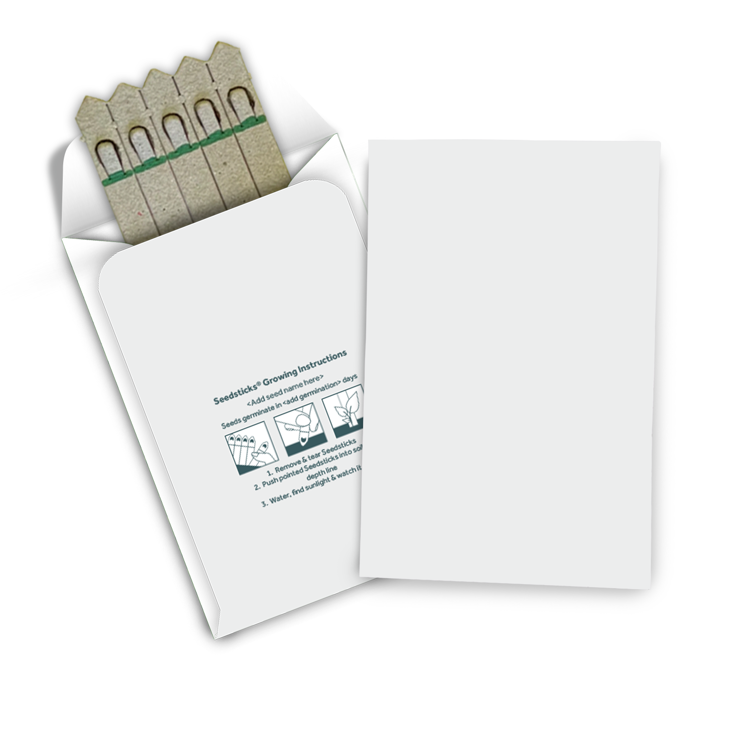 Medium Seed Packet Envelope - Gloss - Example Artwork (3D) (SPK-021) Unbranded.png